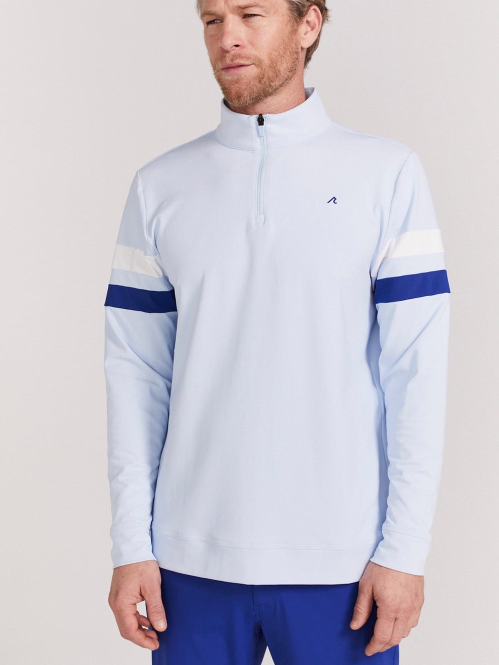 NWT Redvanly Men's Breeze Wilson Quarter-Zip Athletic Strack Racing Logo Size XL